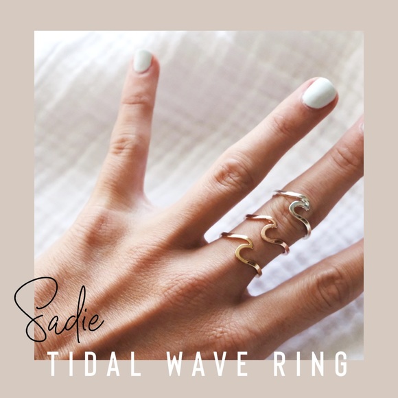 Jewelry - “Sadie” Wave Ring